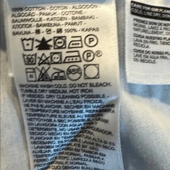 Levi's Cropped Taper Jumpsuit Sleeveless Medium Wash Size M - Picture 14 of 15